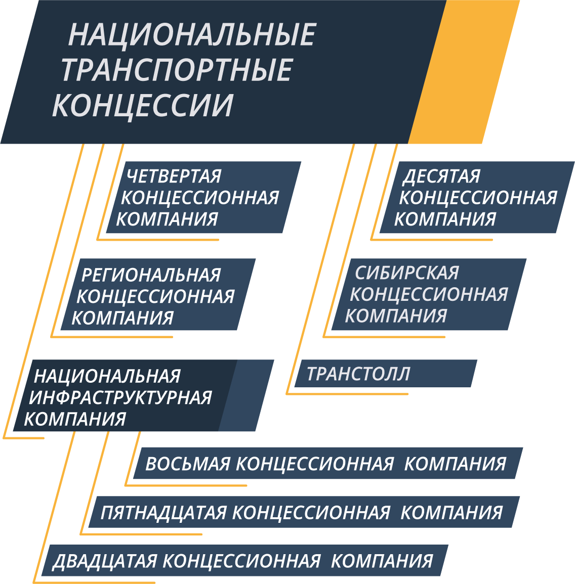 НАЦИОНАЛЬНЫЕ ТРАНСПОРТНЫЕ КОНЦЕССИИ